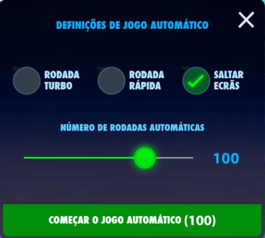 Como jogar Big Bonanza Bass: tela de automatização