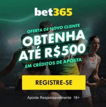 Bônus de boas-vindas da Bet365