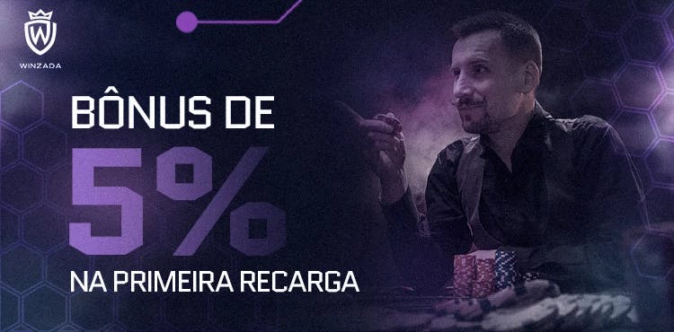 winzada Bônus de recarga 5% 